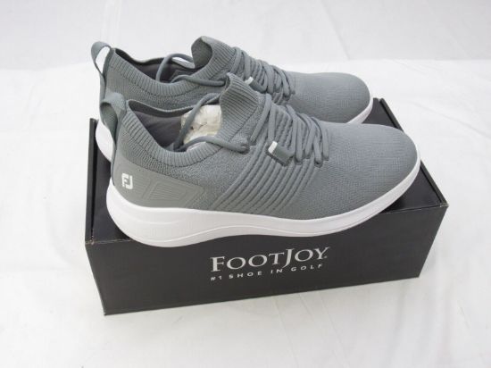 Picture of FootJoy Flex XP Men's Golf Shoes (Gray) Size US 7.5 or 9 Medium