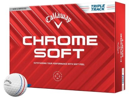 Picture of Callaway Chrome Soft Triple Track Golf Balls
